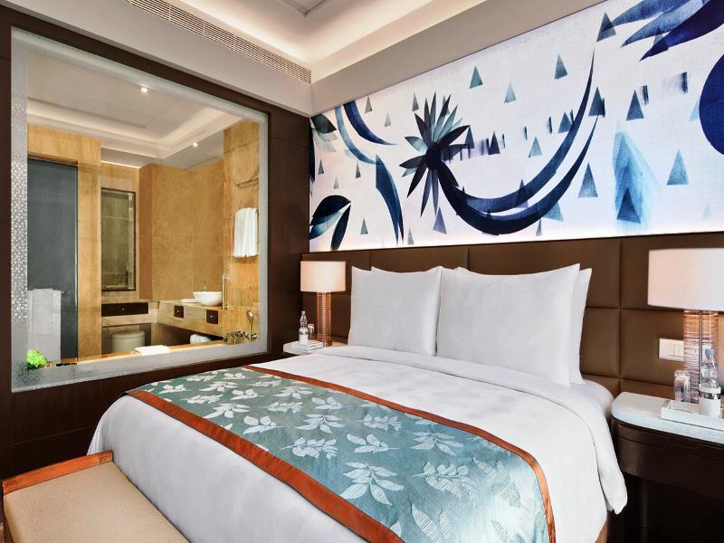 The Leela Ambience Convention Hotel Delhi Nova Deli Exterior foto Deluxe Room